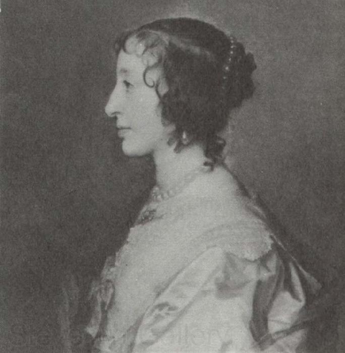 Anthony Van Dyck Queen Henrietta maria Spain oil painting art